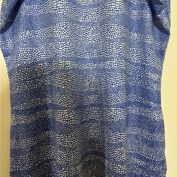 Nike GOLF Dri-Fit Women’s Sleeveless Top Shirt Blue/White Swoosh Size Medium - Picture 11 of 13